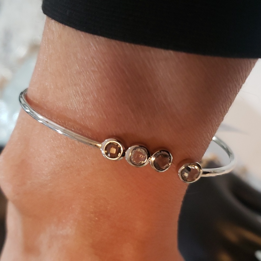 Real Simple Rhodium Bracelet NWT - Picture 5 of 5